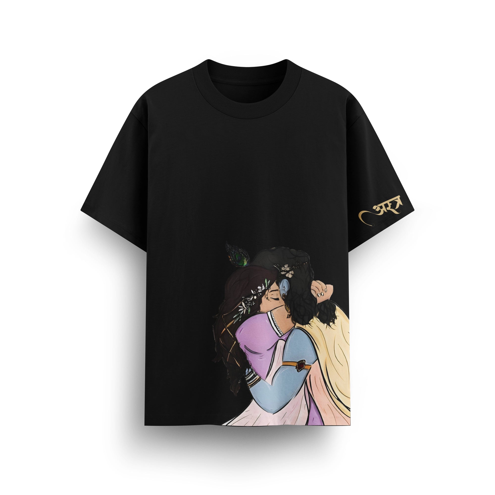 Radha and Kanha - Oversized T-Shirt