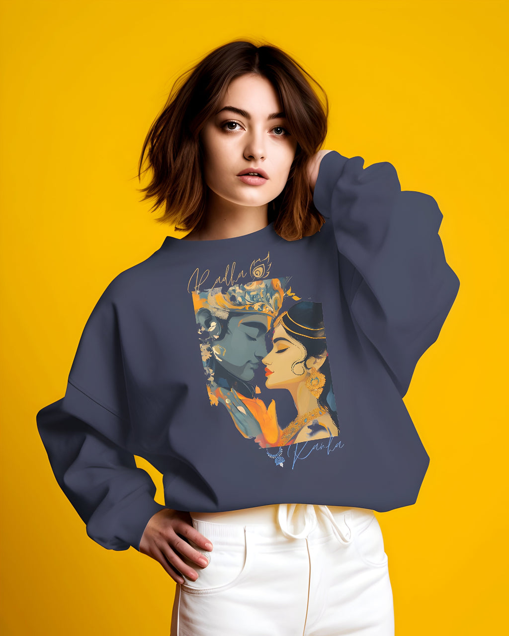 Kanha and Radha Sweatshirt