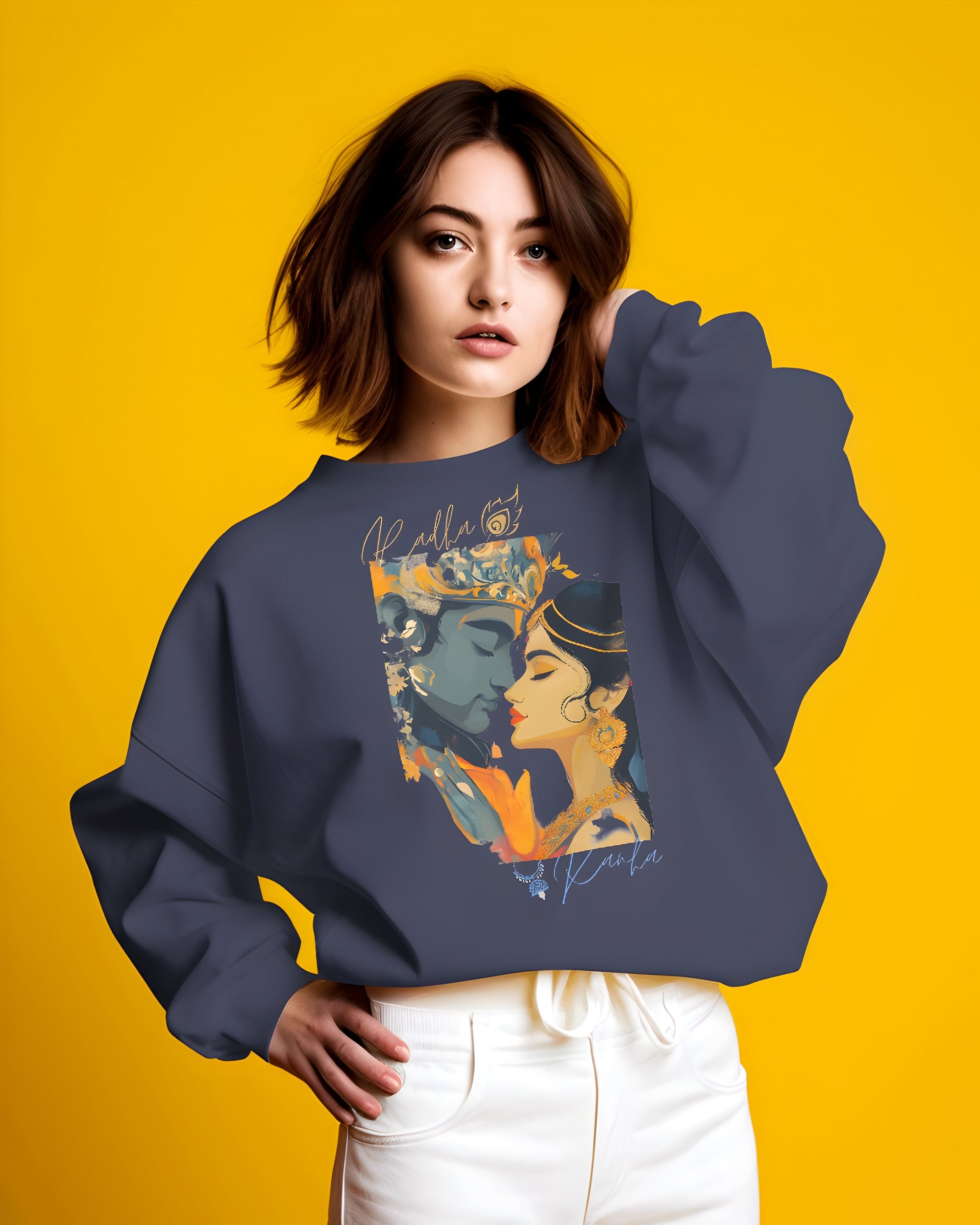 Kanha and Radha Sweatshirt