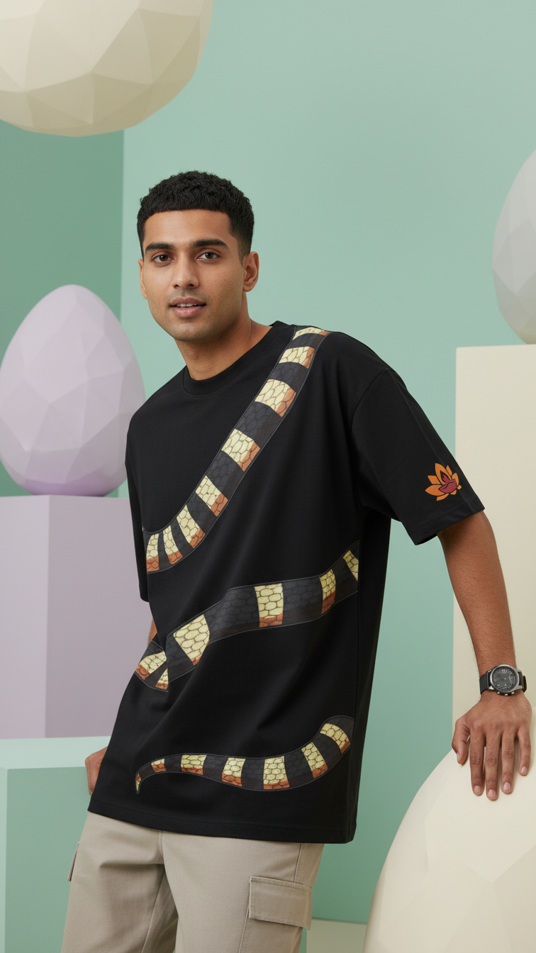 Vasuki Enfold - Oversized T-Shirt