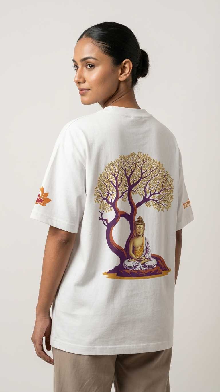 Gautam Budha - Oversized T-Shirt