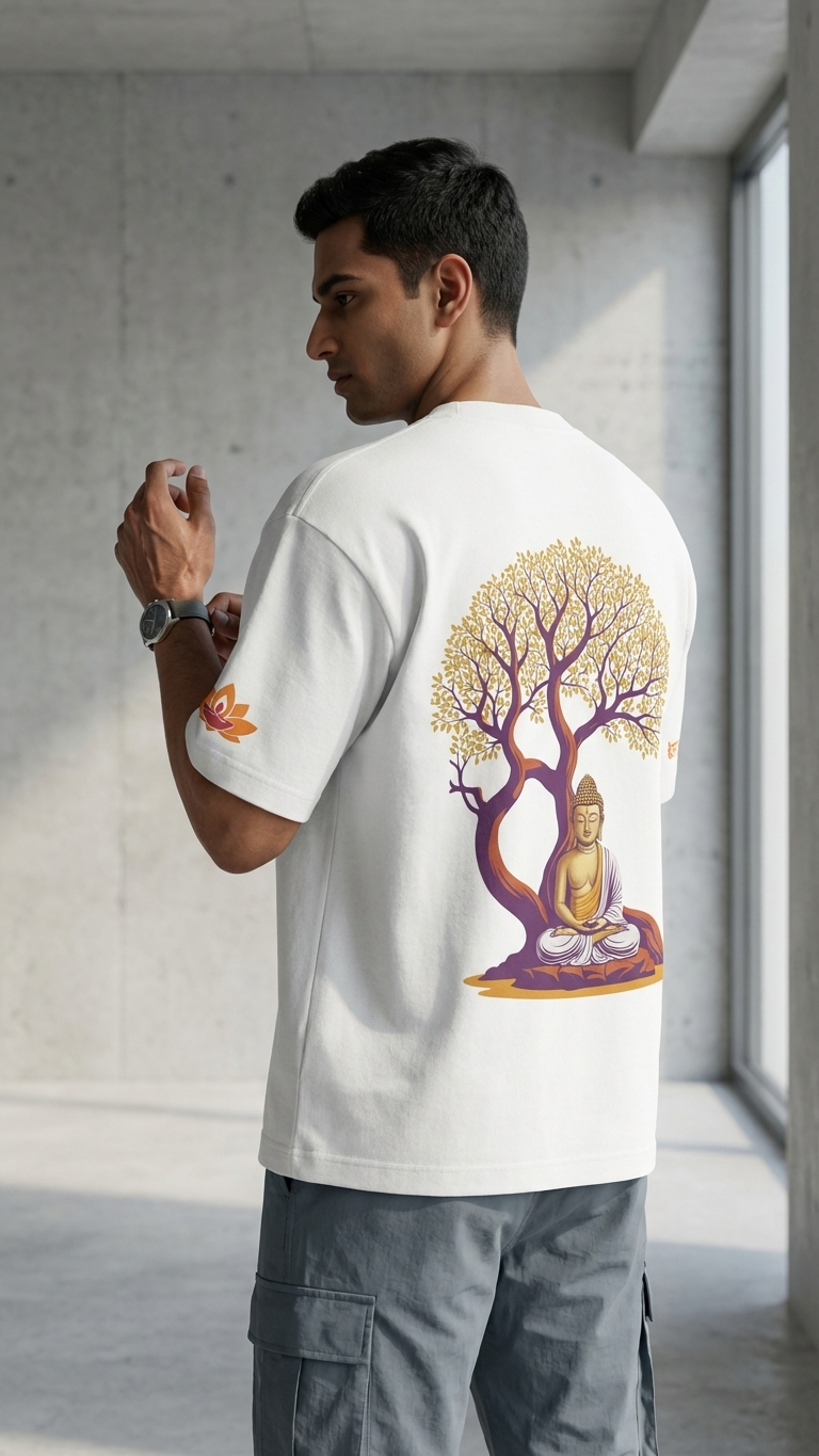 Gautam Budha - Oversized T-Shirt