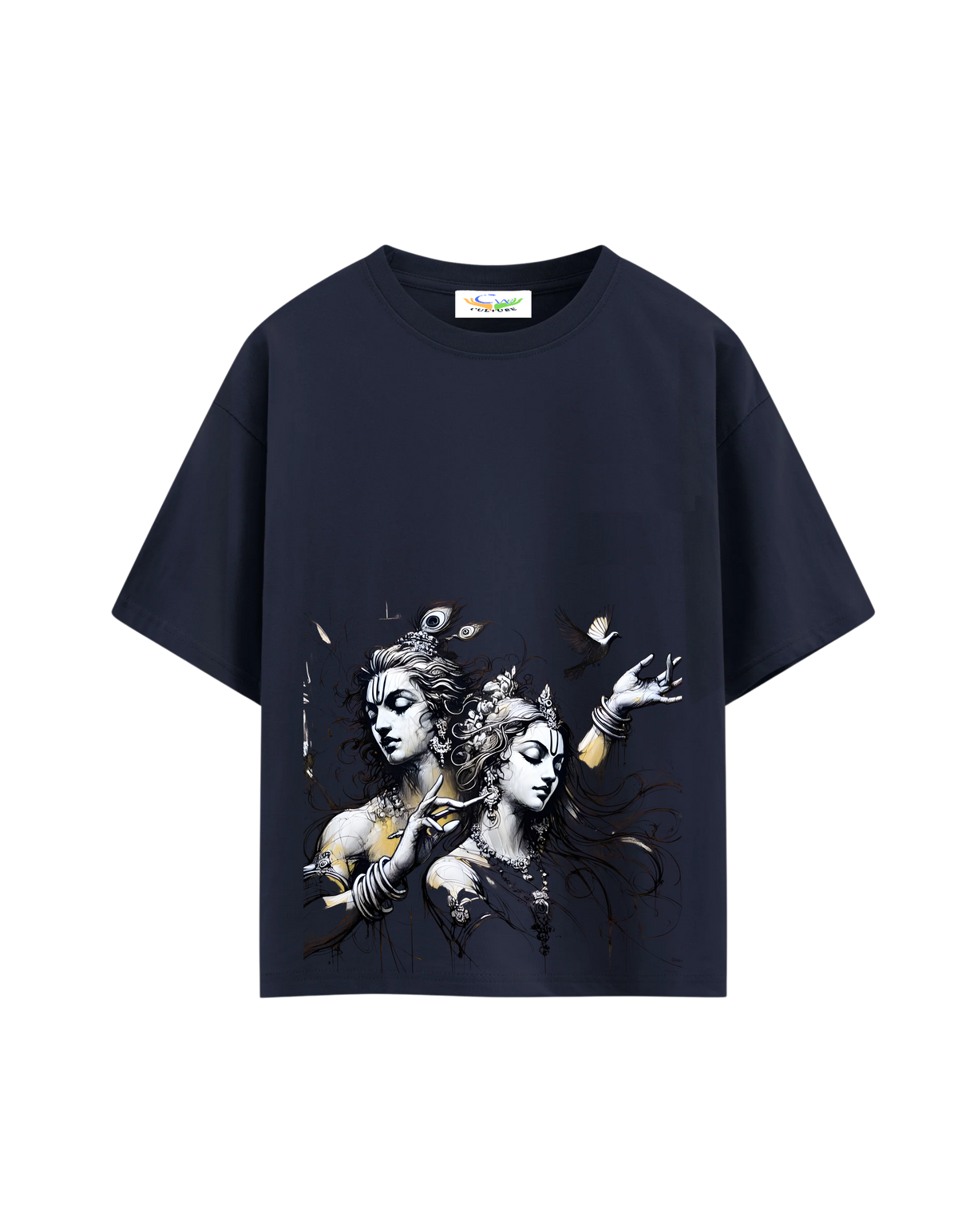 Radha & Krishan - Oversized T-Shirt