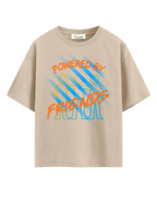 Powered by Friends - Oversized T-Shirt