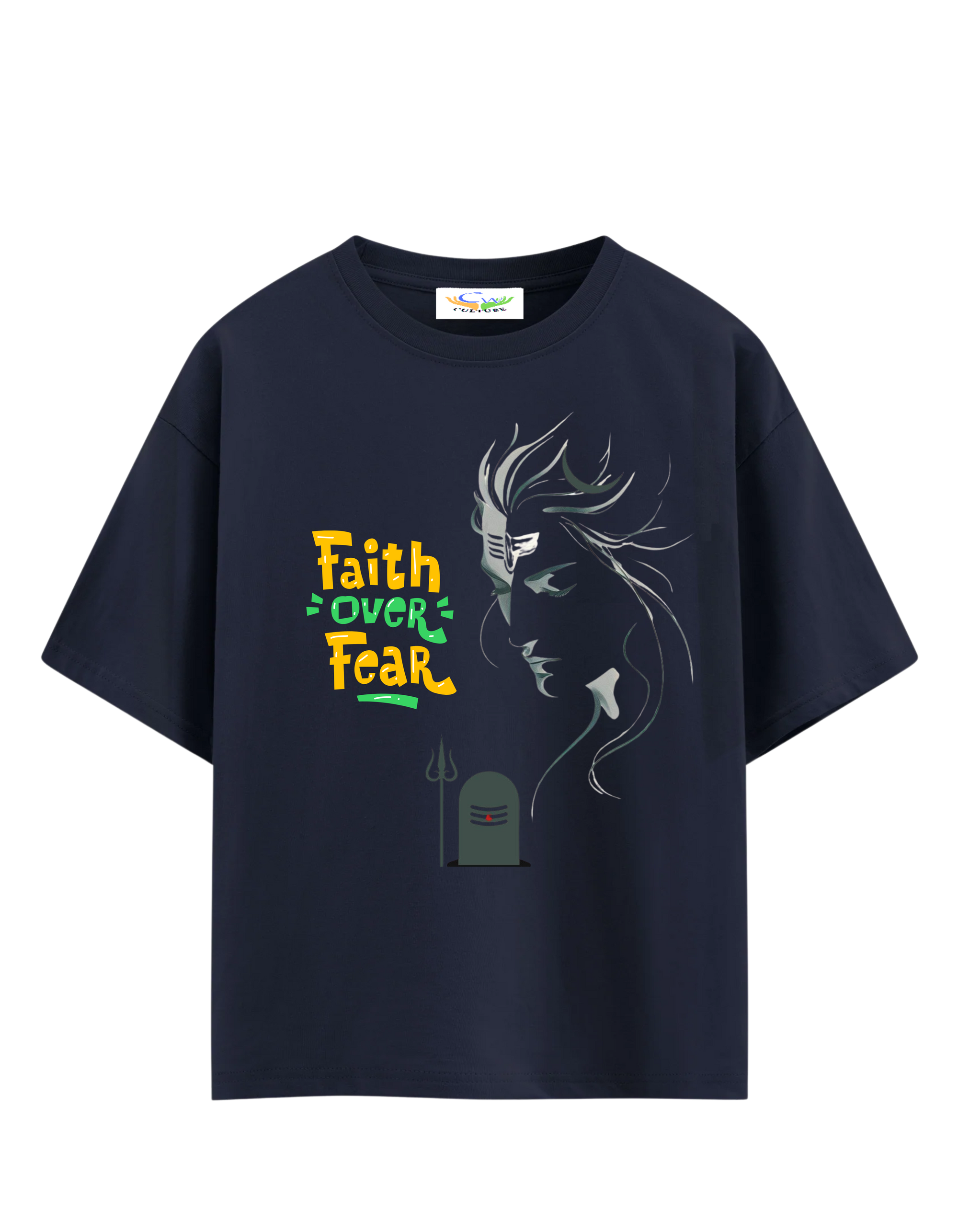 Faith over Fear - Oversized T-Shirt
