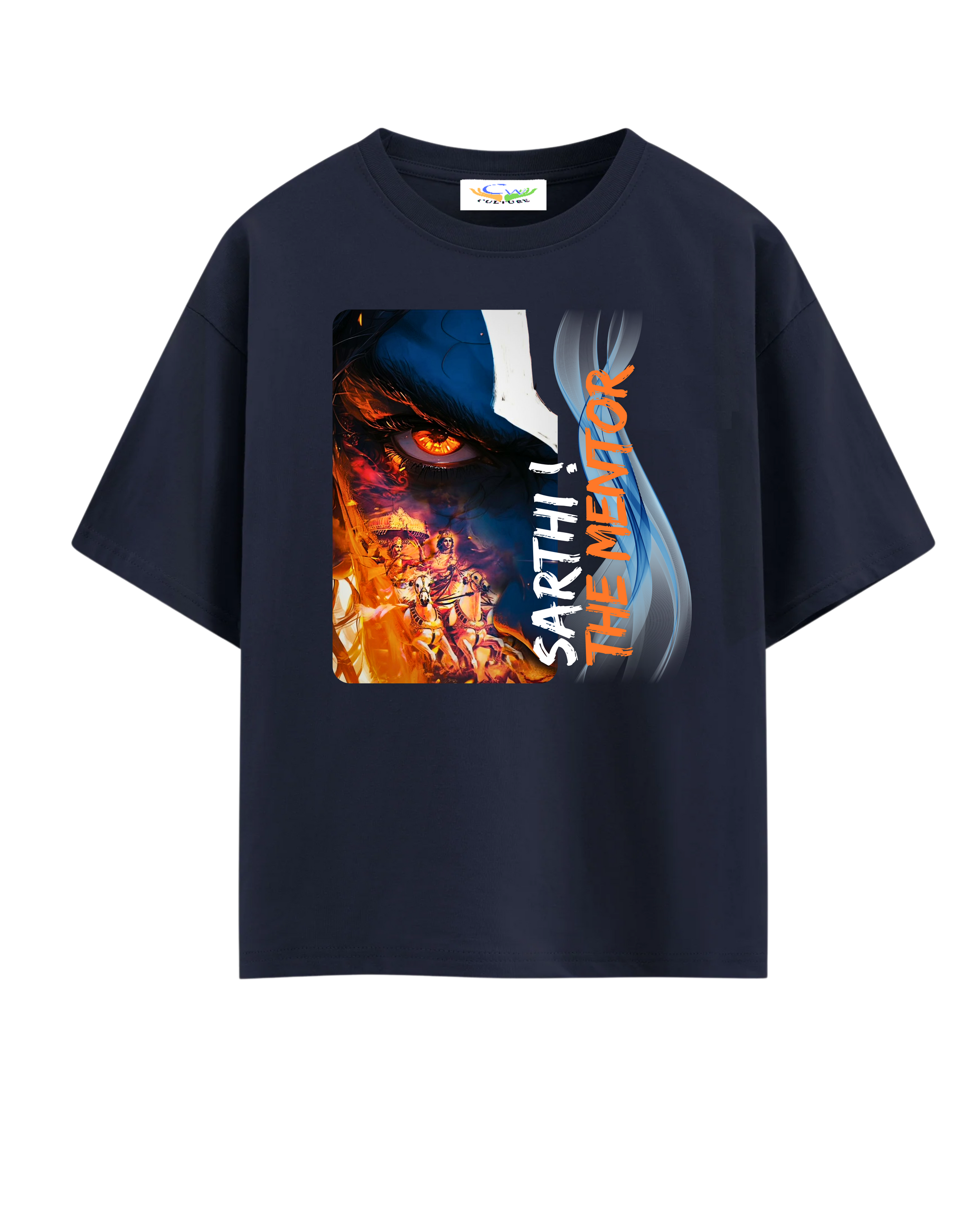 Krishna, The Sarthi - Oversized T-Shirt