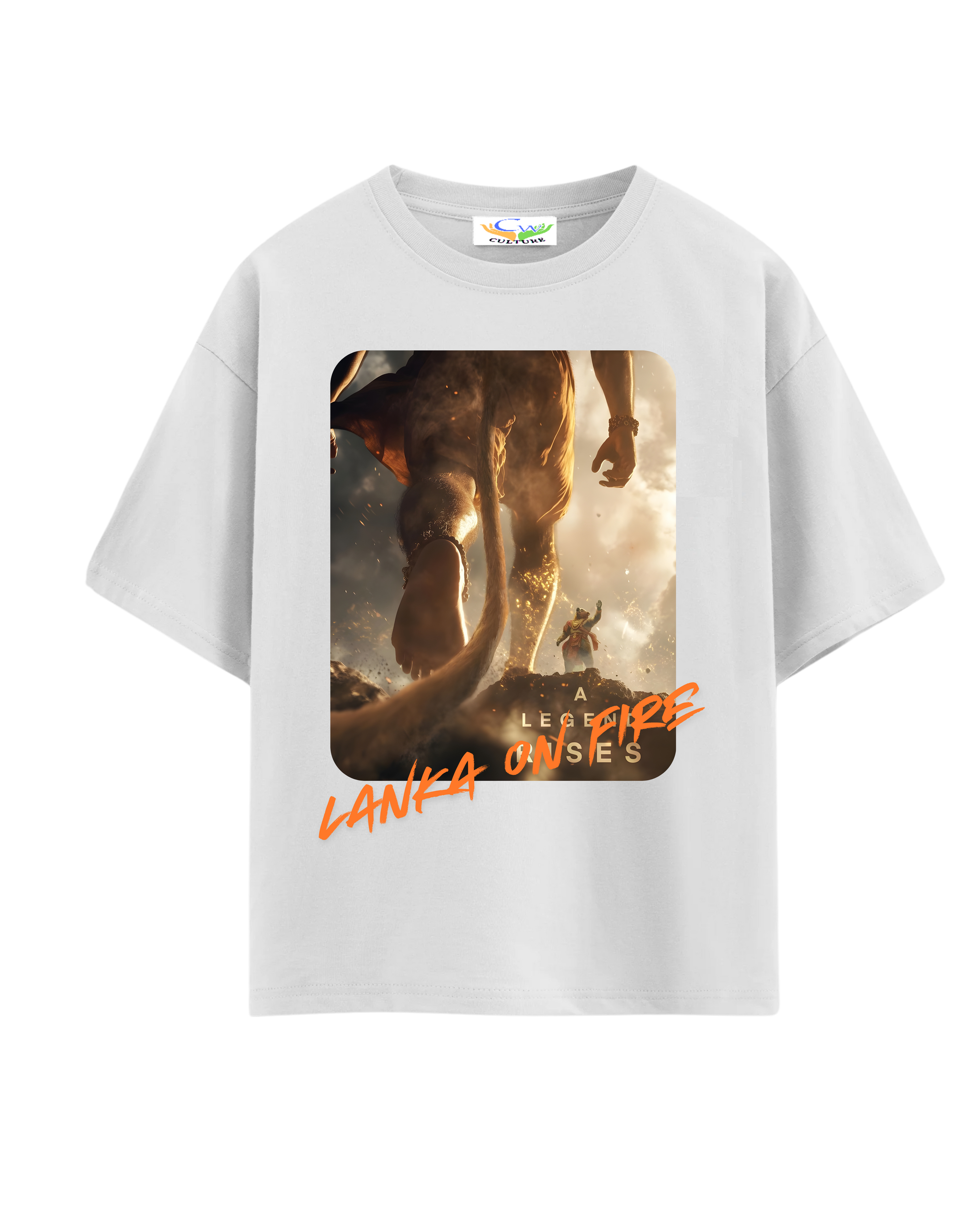 Lanka on Fire - Oversized T-Shirt