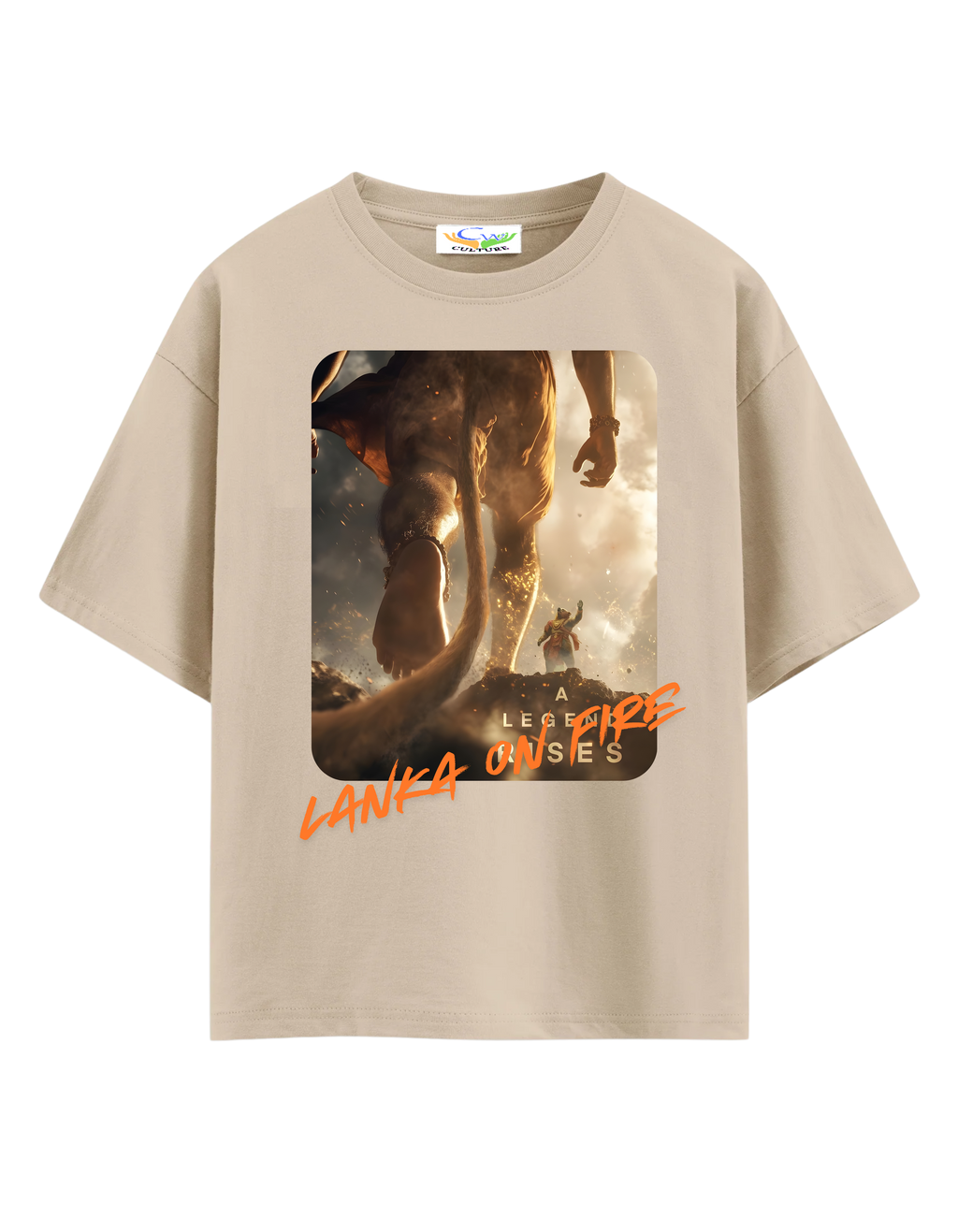 Lanka on Fire - Oversized T-Shirt