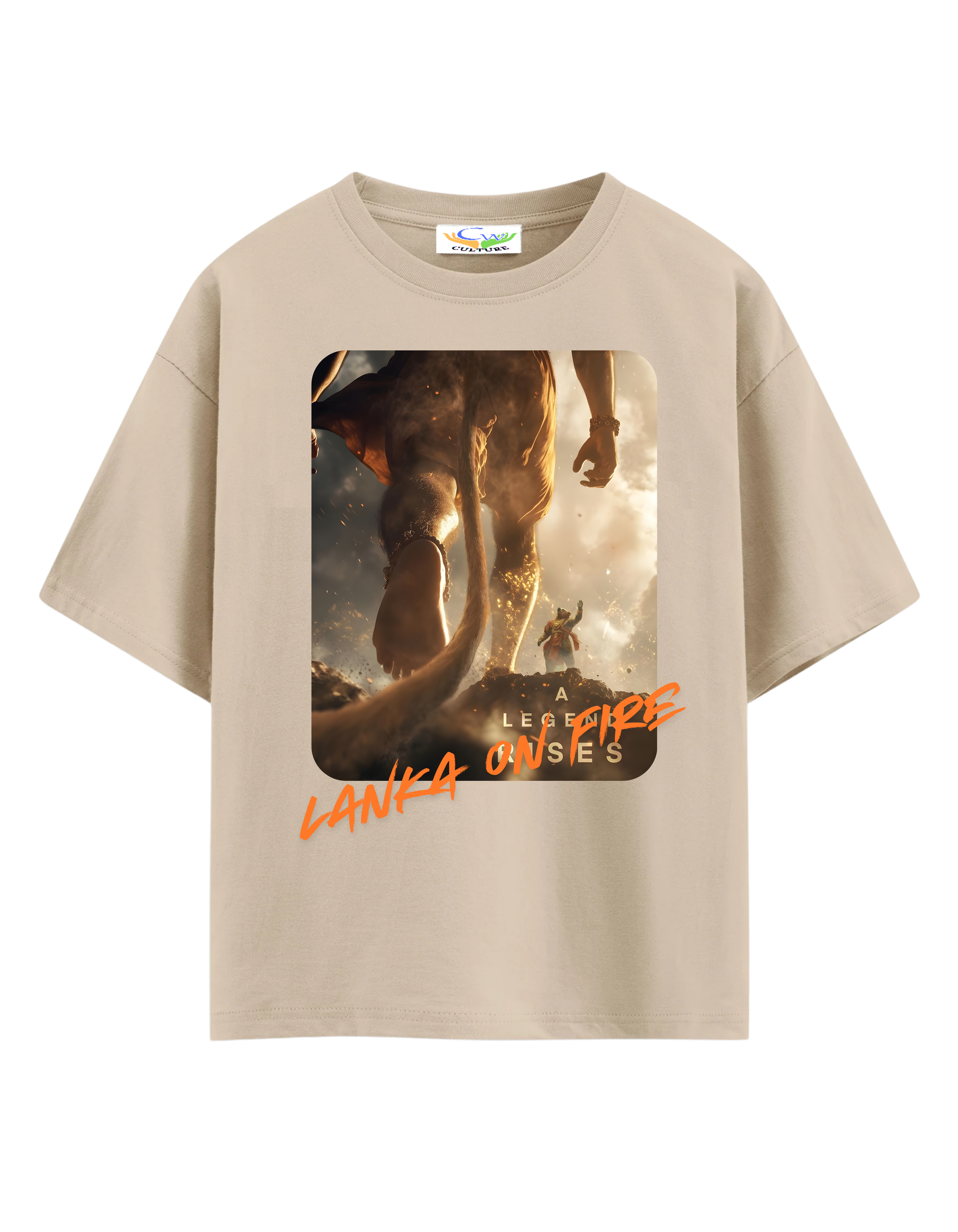 Lanka on Fire - Oversized T-Shirt