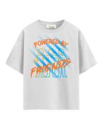 Powered by Friends - Oversized T-Shirt