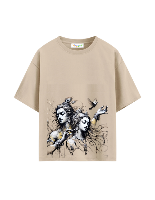 Radha & Krishan - Oversized T-Shirt