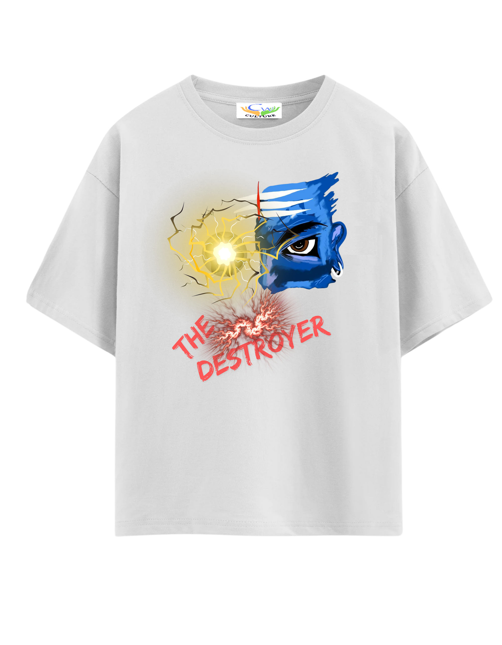 Mahadev, The Destroyer - Oversized T-Shirt