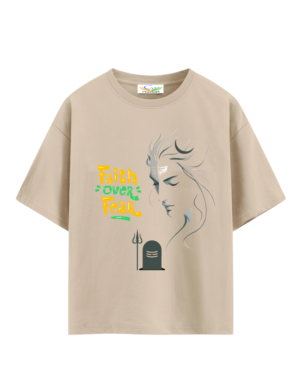 Faith over Fear - Oversized T-Shirt
