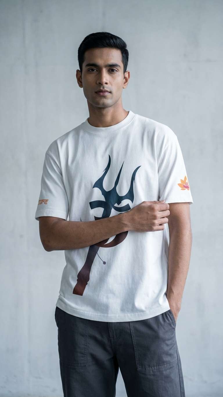 Trident - Oversized T-Shirt