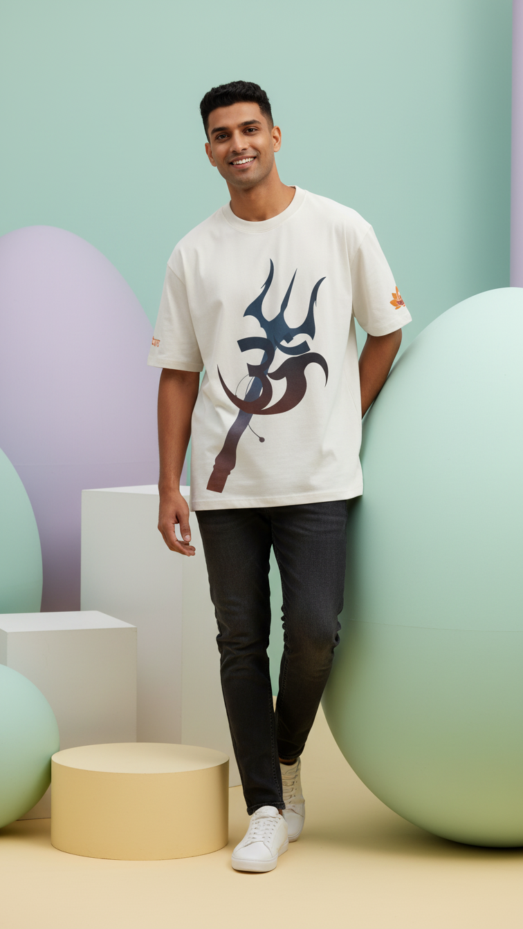 Trident - Oversized T-Shirt