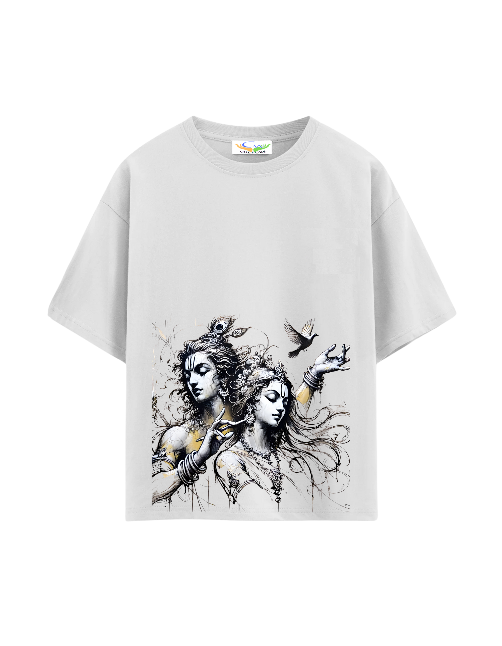 Radha & Krishan - Oversized T-Shirt