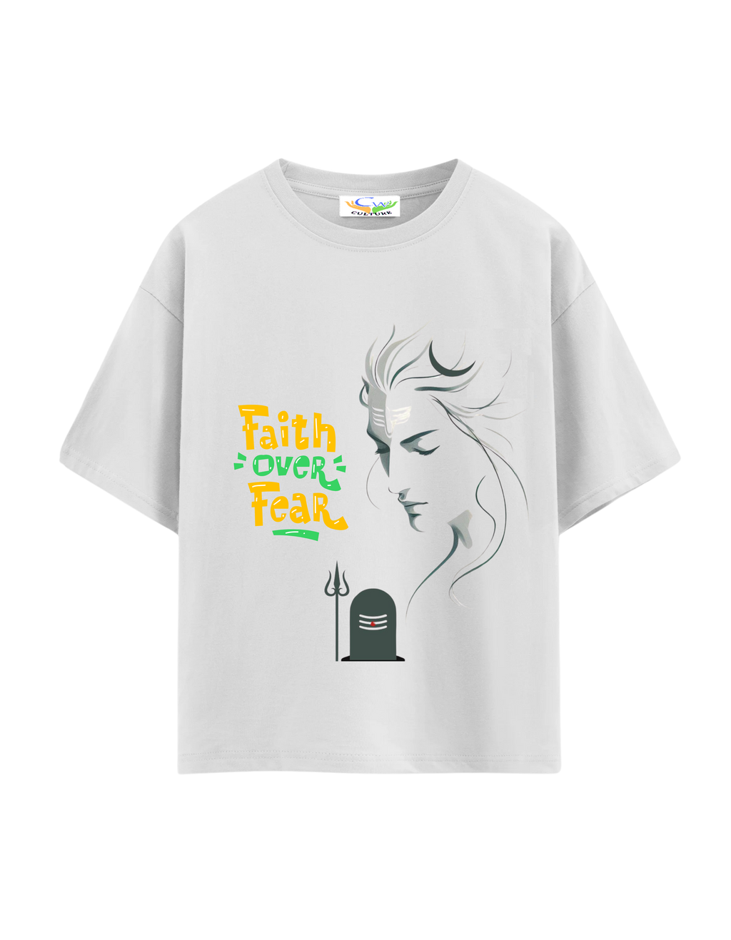 Faith over Fear - Oversized T-Shirt
