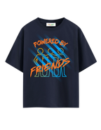 Powered by Friends - Oversized T-Shirt