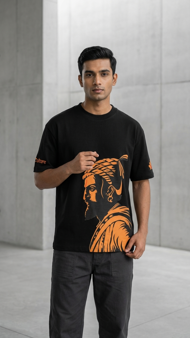 Chhatrapati - Oversized T-Shirt