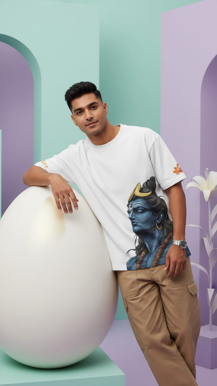 Mahakal Magan - Oversized T-Shirt