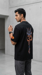 Trishul - Oversized T-Shirt