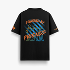 Powered by Friends - Oversized T-Shirt