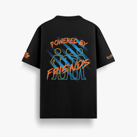 Powered by Friends - Oversized T-Shirt