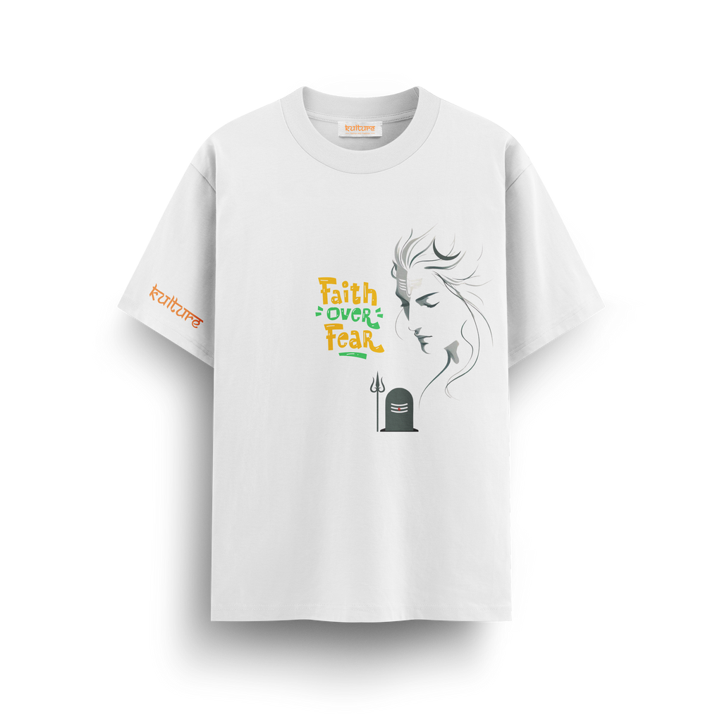 Faith over Fear - Oversized T-Shirt