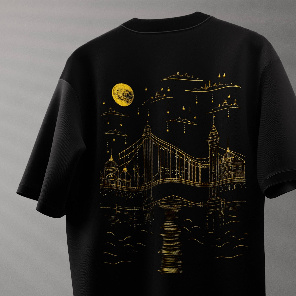 Kolkata Bridge - Oversized T-Shirt