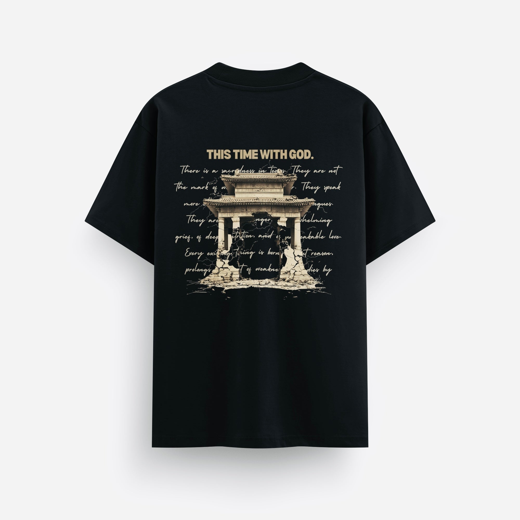 This time with GOD - Oversized T-Shirt
