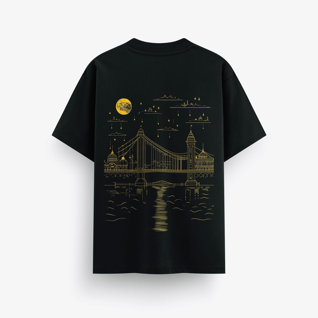Kolkata Bridge - Oversized T-Shirt