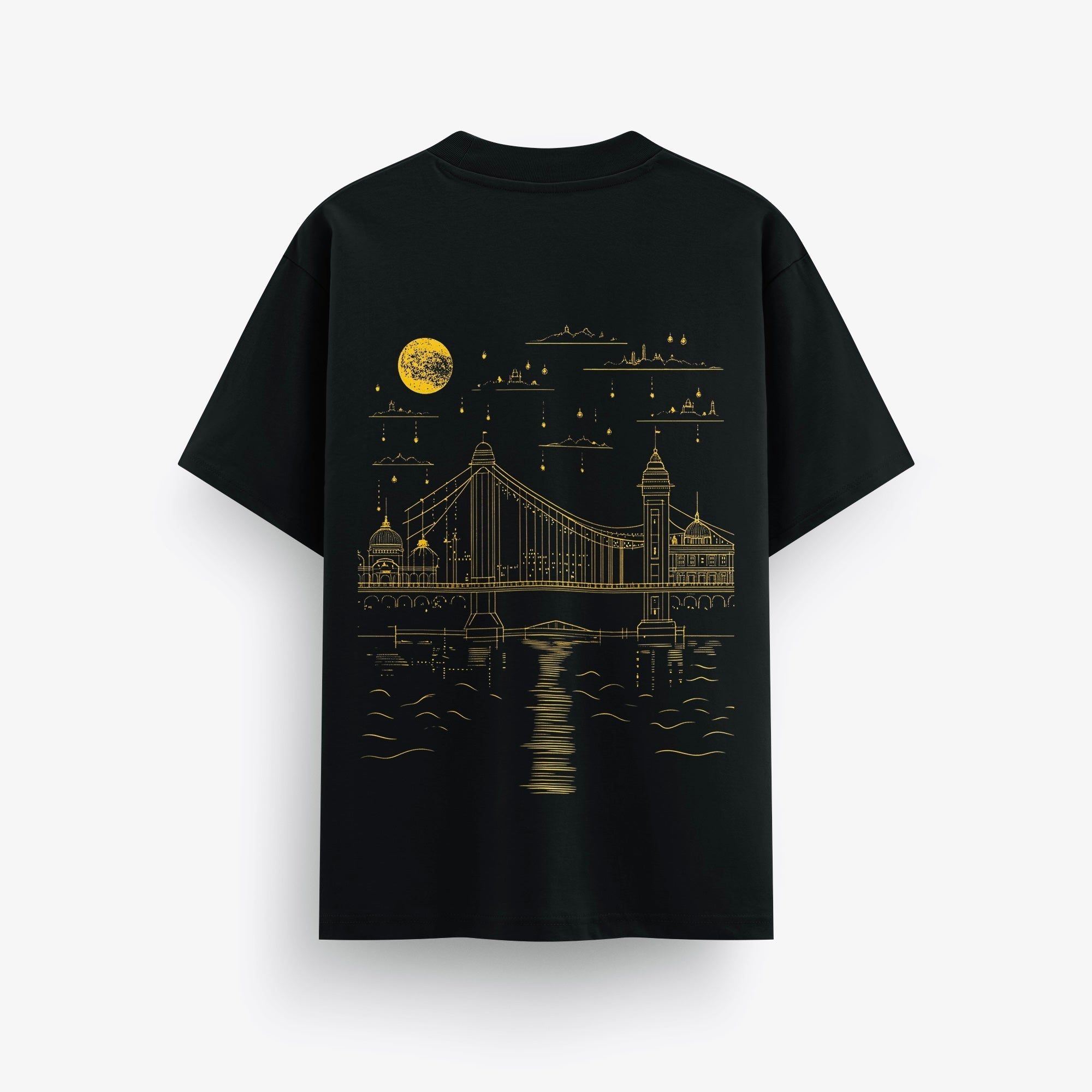 Kolkata Bridge - Oversized T-Shirt