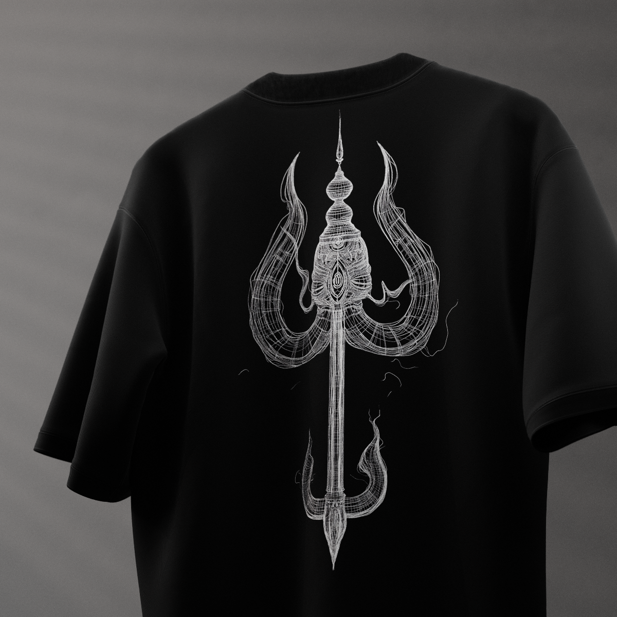Trishul - Oversized T-Shirt