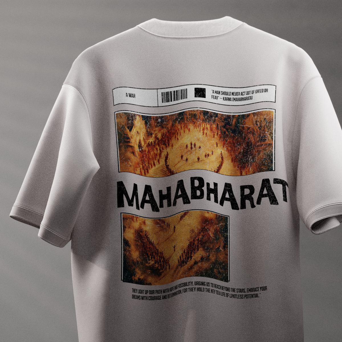 Mahabharat The Yudh - Oversized T-Shirt