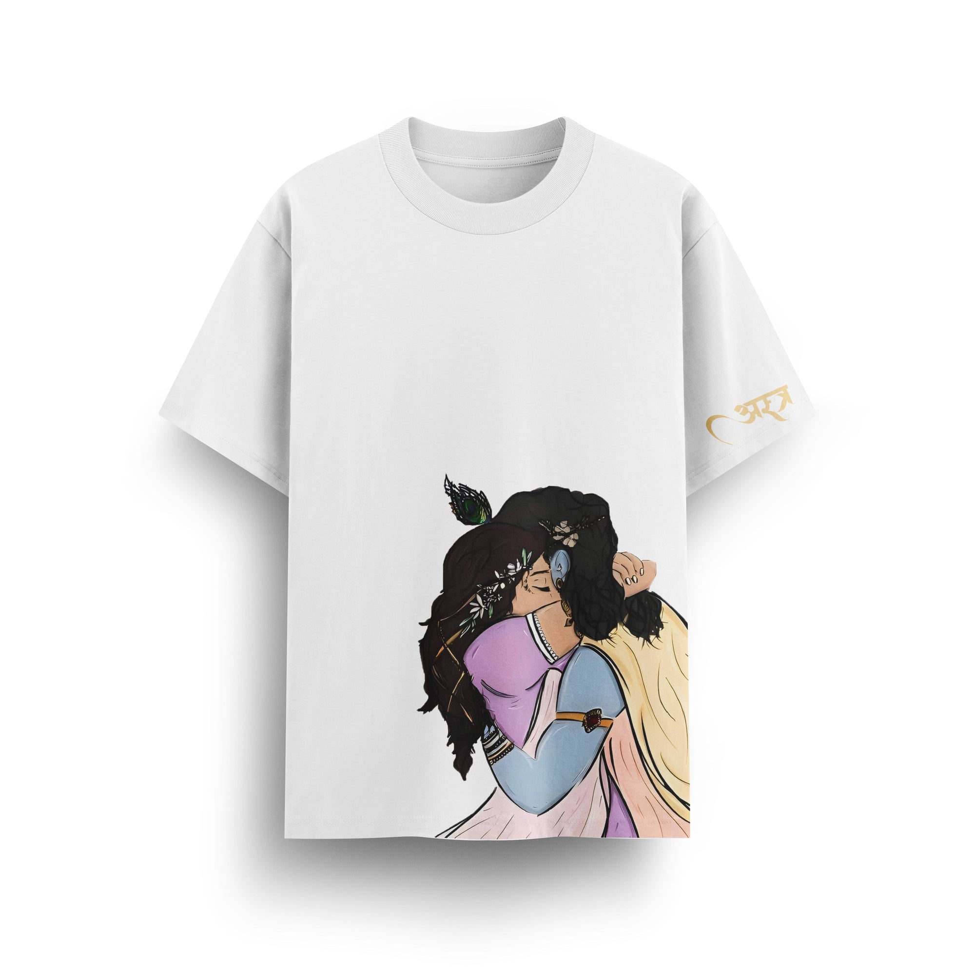 Radha and Kanha - Oversized T-Shirt