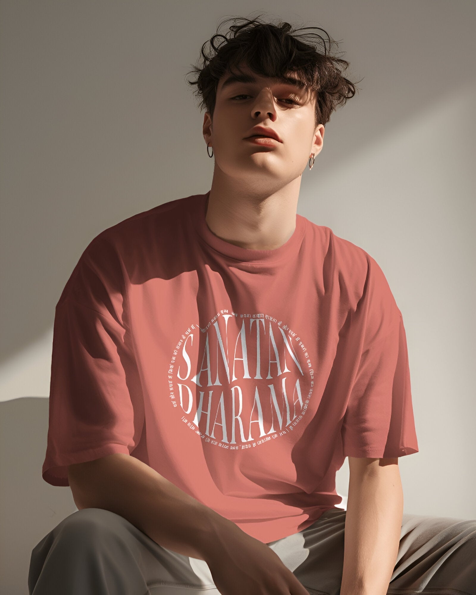 Sanatan Dharam - Oversized T-Shirt