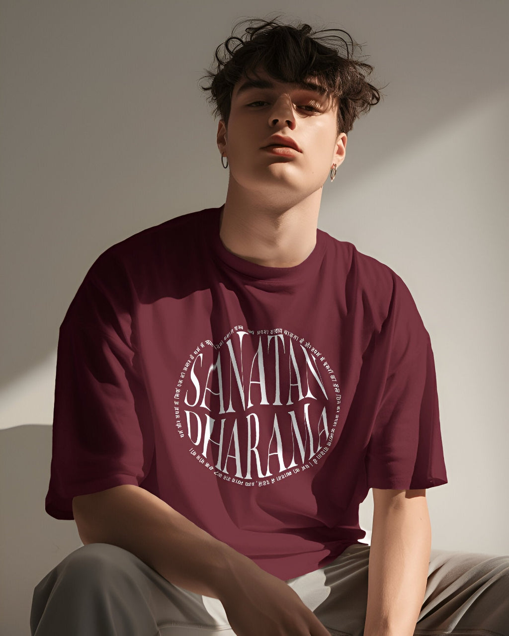 Sanatan Dharam - Oversized T-Shirt