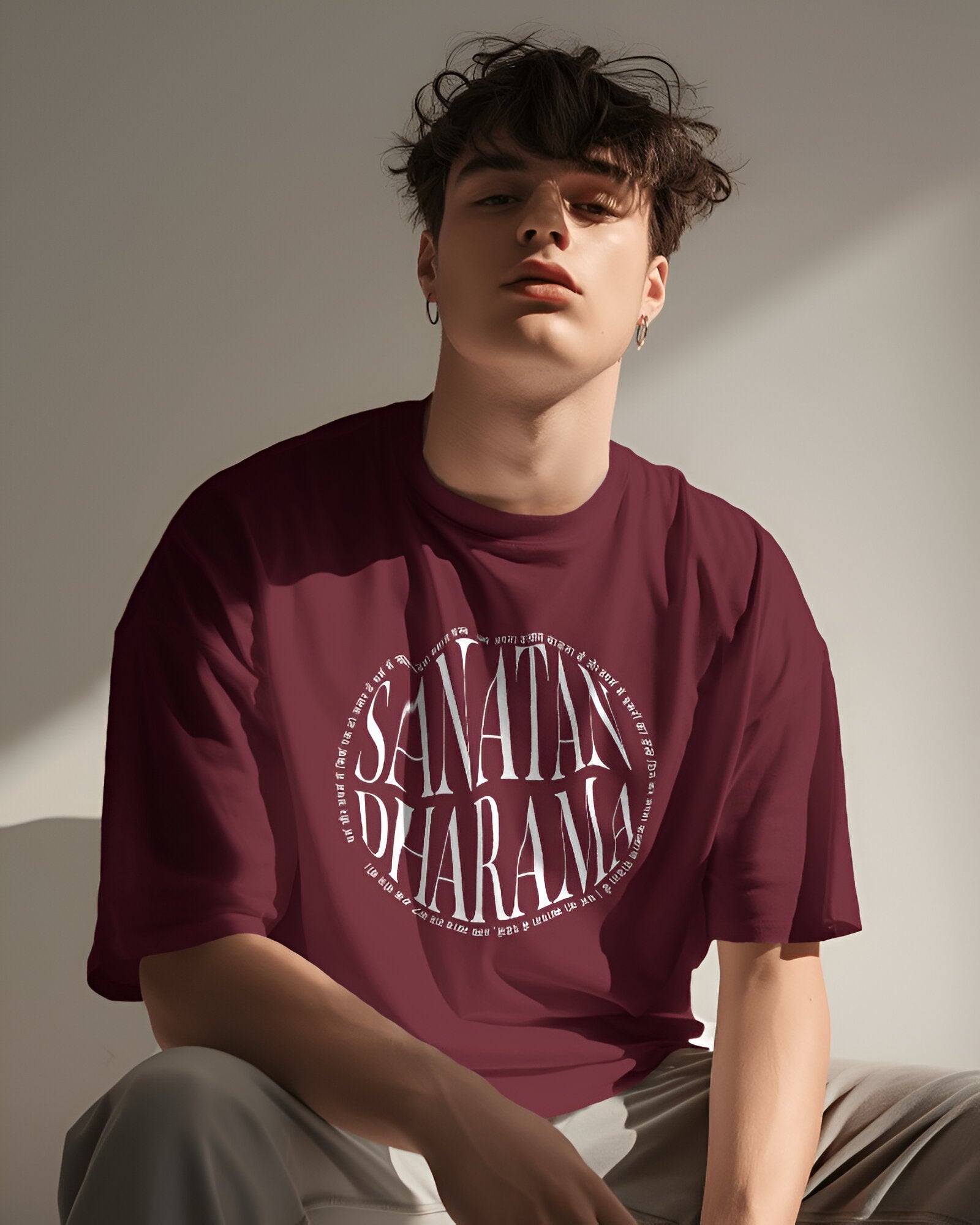 Sanatan Dharam - Oversized T-Shirt