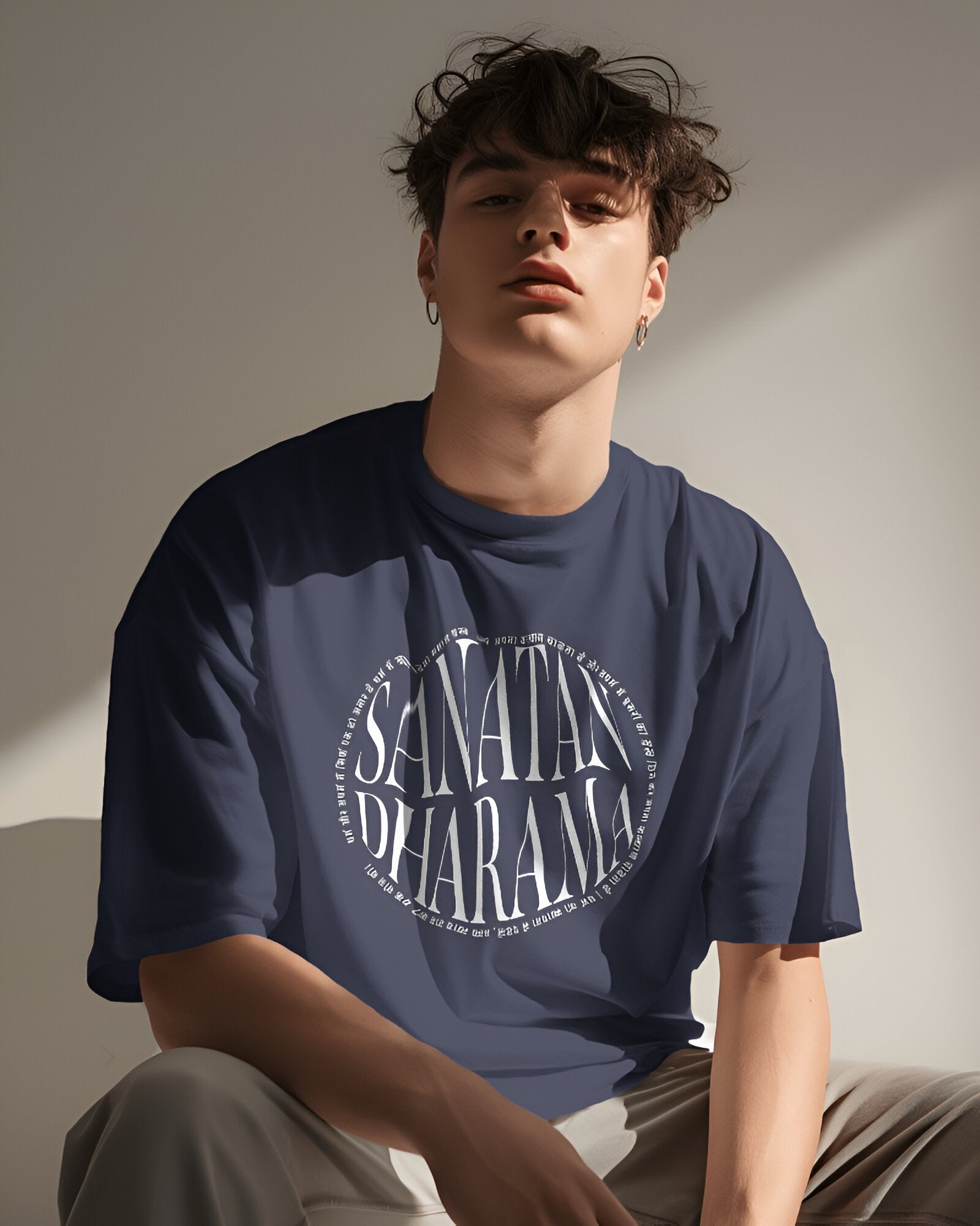 Sanatan Dharam - Oversized T-Shirt