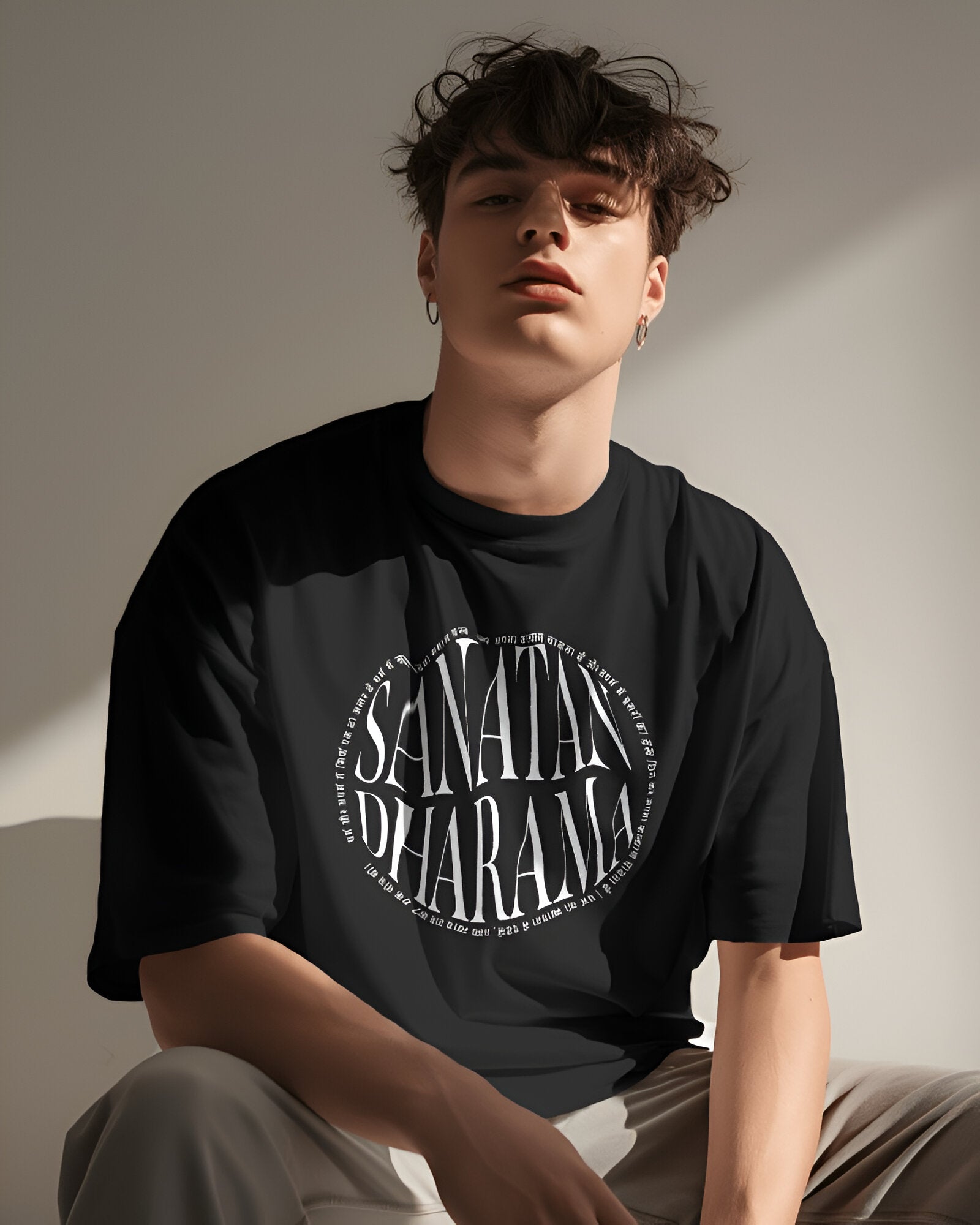Sanatan Dharam - Oversized T-Shirt
